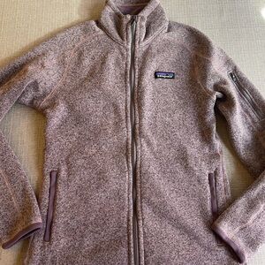 Patagonia Women's Pink Utility Jacket Cozy Full Zip Fleece